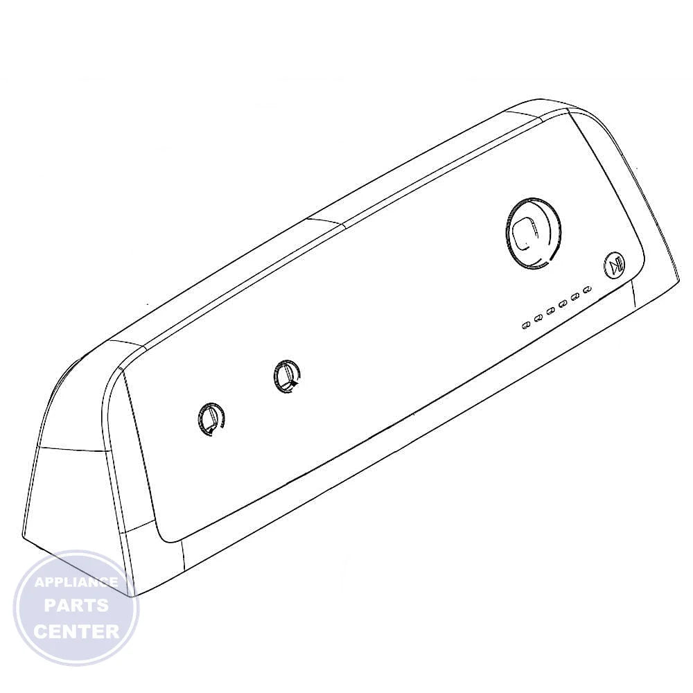 Whirlpool WHIRLPOOL CONSOLE W10888103 - Main view showing durable design for various Whirlpool models