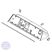 WHIRLPOOL CONSOLE W11026442 - Main view showing precise control for various Whirlpool models