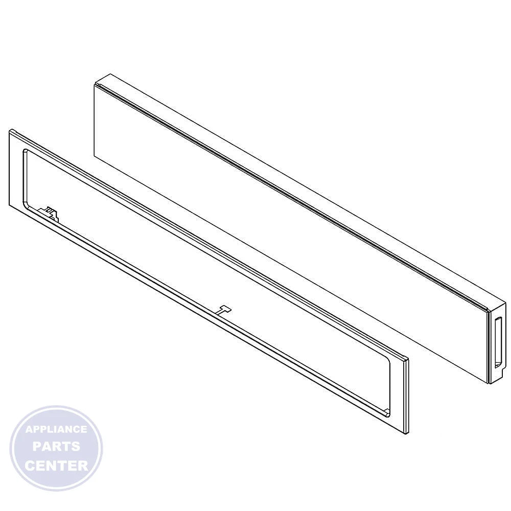 WHIRLPOOL CONSOLE W11297709 - Main view showing touchpad for selected models