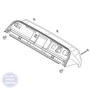 Whirlpool WHIRLPOOL CONSOLE W11401366 - Main view showing sturdy construction for various Whirlpool dryer models