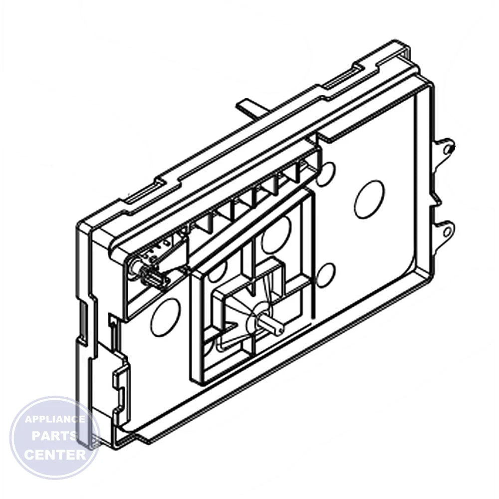 WHIRLPOOL CONTROL BOARD W11401712 - Main view showing precise control for WHIRLPOOL models