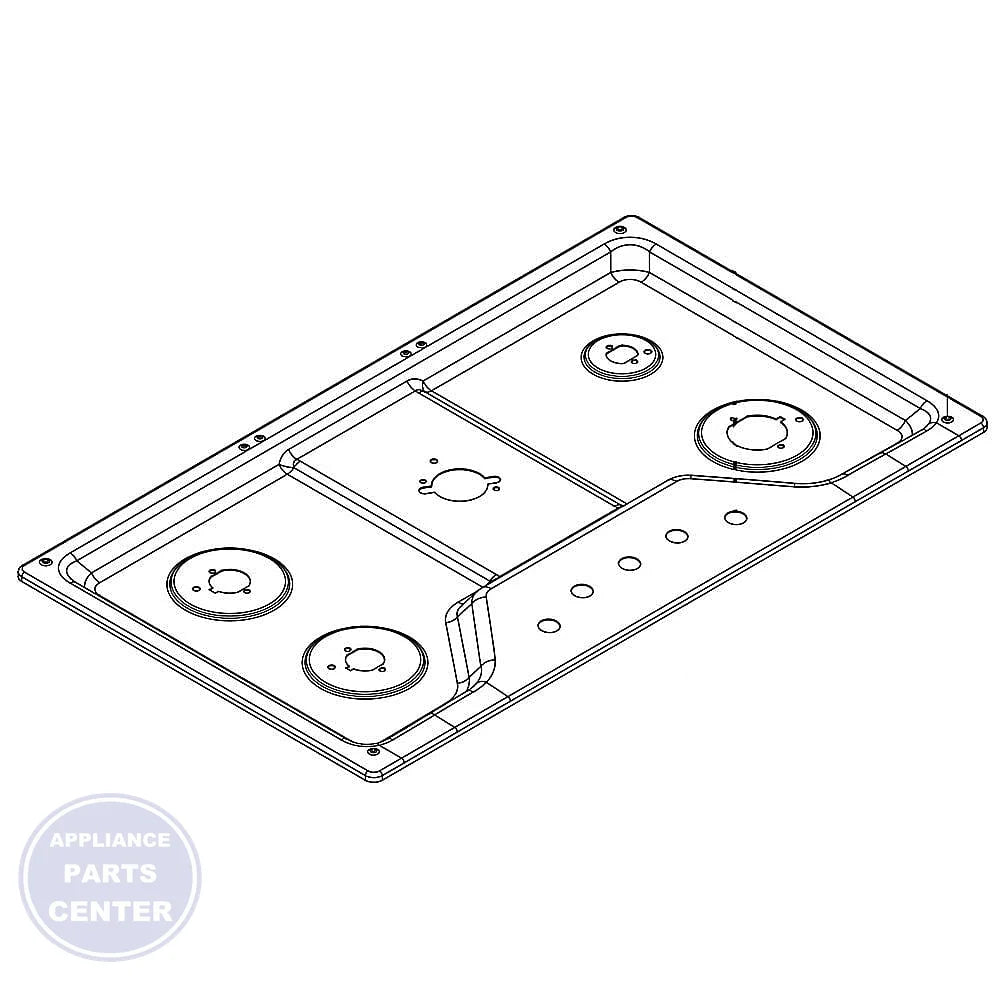 WHIRLPOOL COOKTOP W11168400 - Main view showing efficient cooking for Whirlpool WPL-1234 and WPL-5678