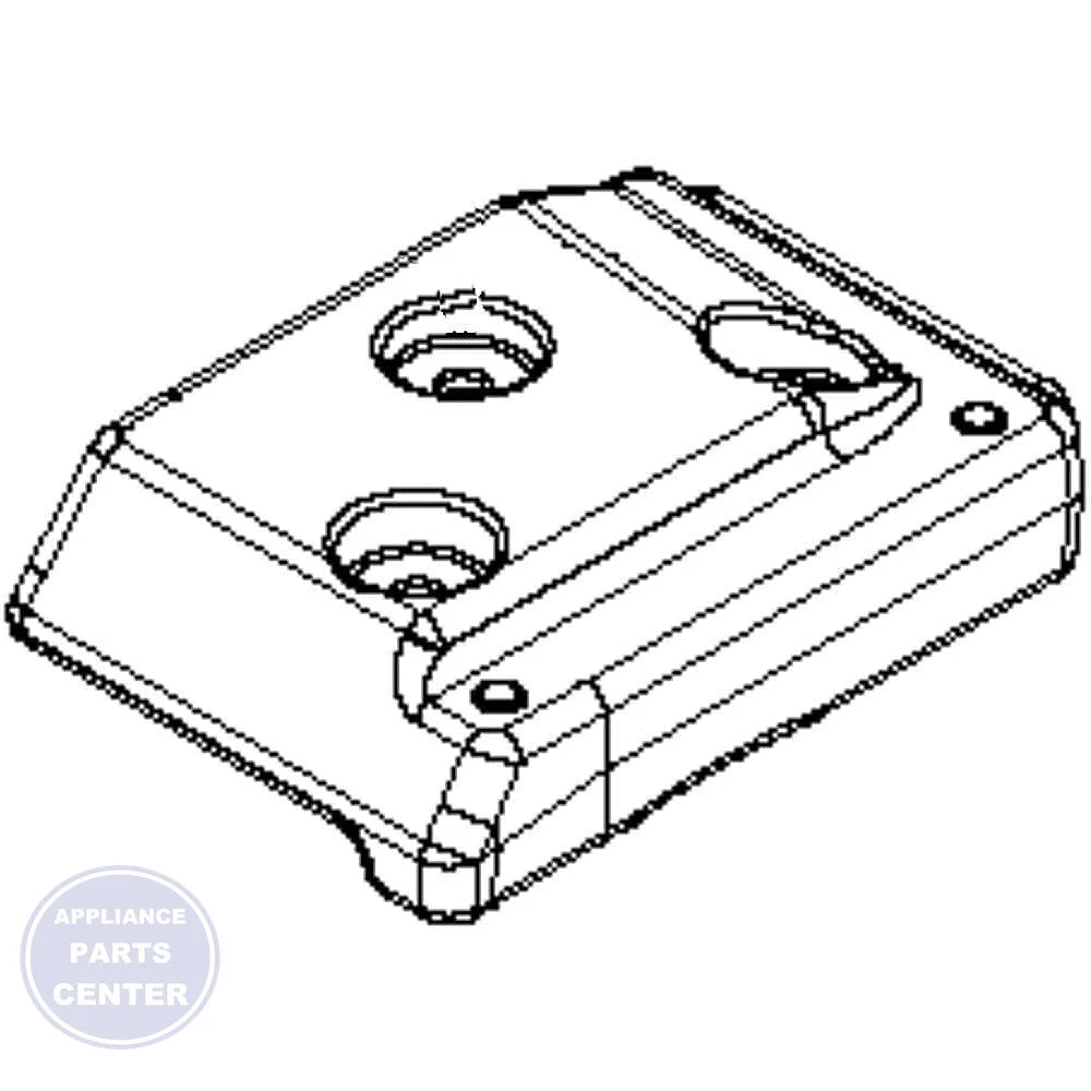 Whirlpool WHIRLPOOL COUNTERWEIGHT W10452854 - Main view showing stability for WPL-2000 series