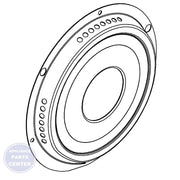 Whirlpool WHIRLPOOL COVER ASSEMBLY WPW10346154 - Main view showing durable protection for Whirlpool models XYZ and ABC