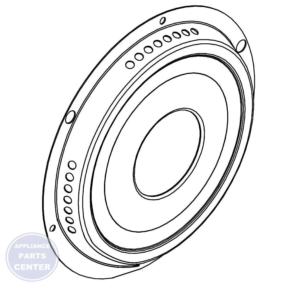 Whirlpool WHIRLPOOL COVER ASSEMBLY WPW10346154 - Main view showing durable protection for Whirlpool models XYZ and ABC