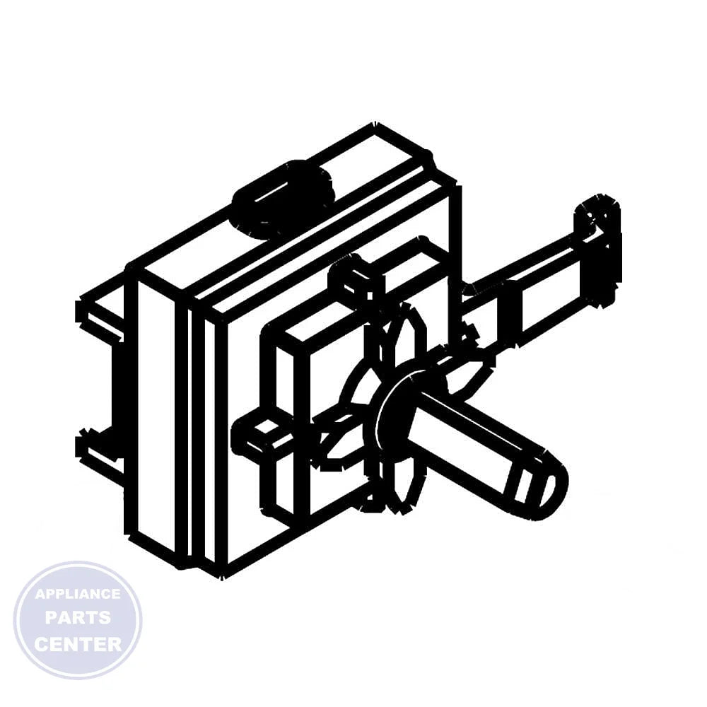 Whirlpool WHIRLPOOL CYCLE SWITCH W11168256 - Main view showing precise cycle control for Whirlpool models