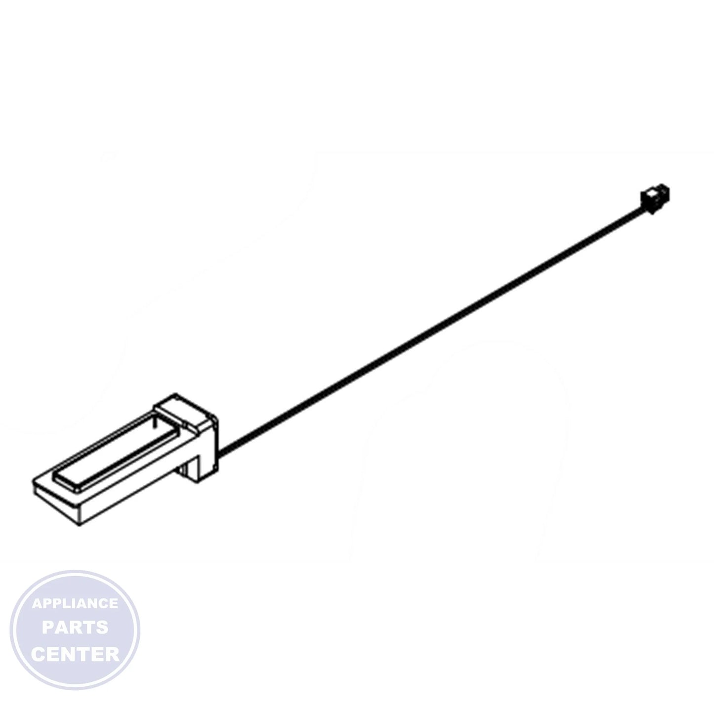 WHIRLPOOL DAMPER W11663222 - Main view showing weight support for WHIRLPOOL specific models