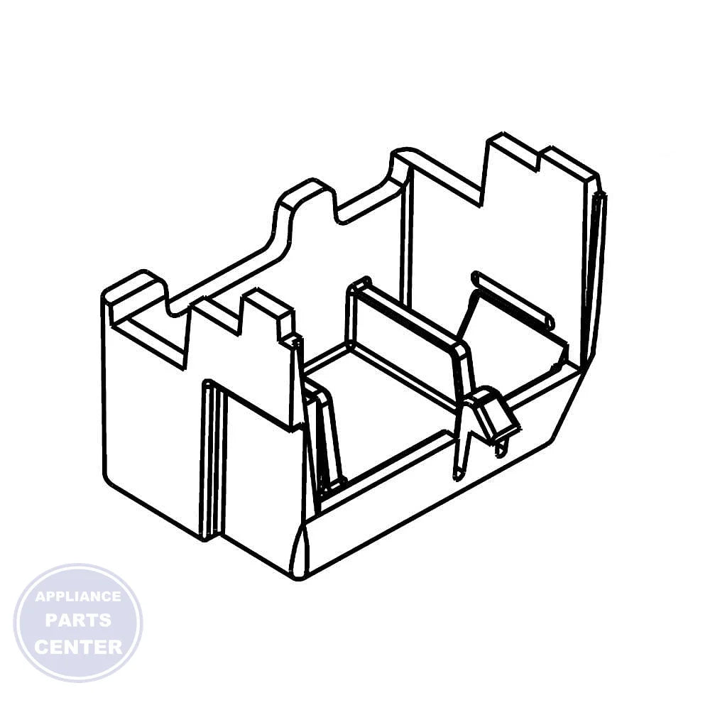 WHIRLPOOL DISHWASHER CONNECTOR W10874358 - Main view showing secure connection for Whirlpool dishwasher models