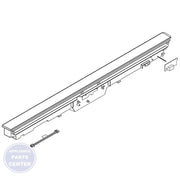 WHIRLPOOL DISHWASHER CONTROL PANEL W10538070 - Main view showing control buttons for specific models