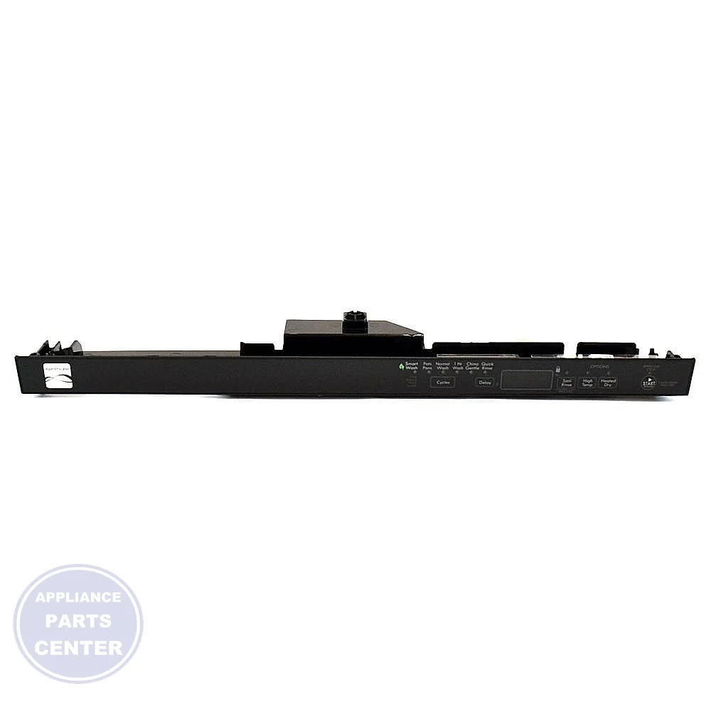 Whirlpool Dishwasher Control Panel W10840095 - Main view showing sleek design for various Whirlpool Dishwasher models