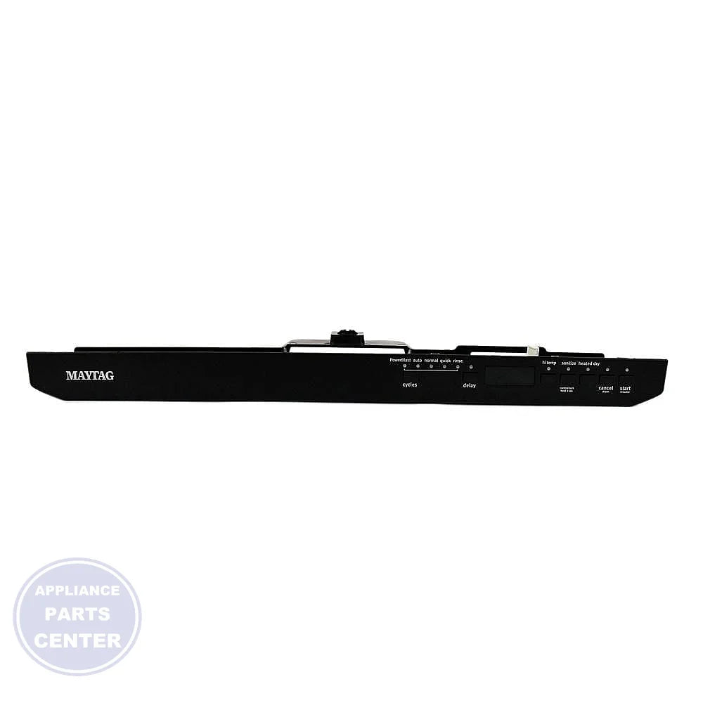 Whirlpool Dishwasher Control Panel W10880556 - Main view showing control buttons for Whirlpool models