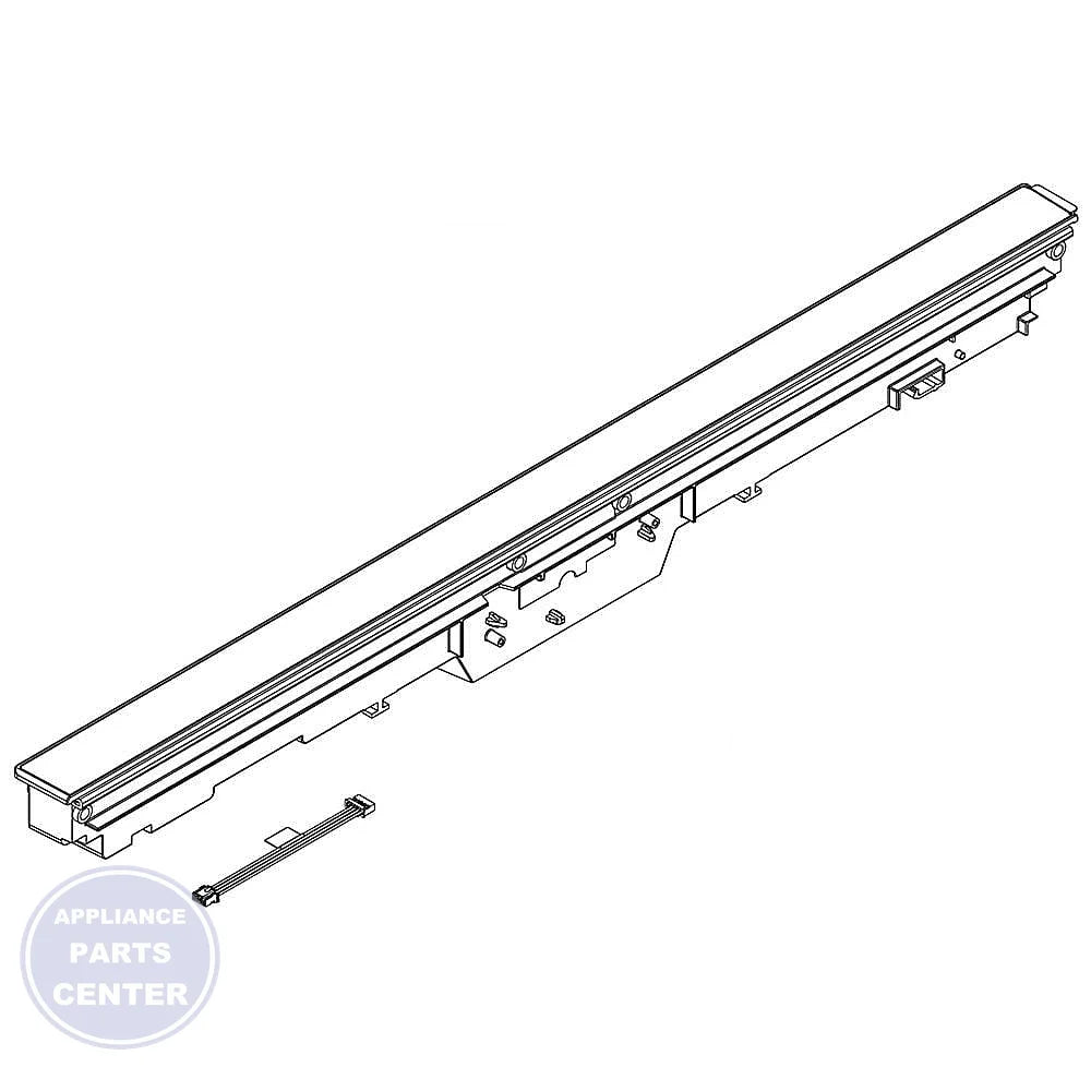 Whirlpool DISHWASHER CONTROL PANEL W11171223 - Main view showing durable construction for various Whirlpool models