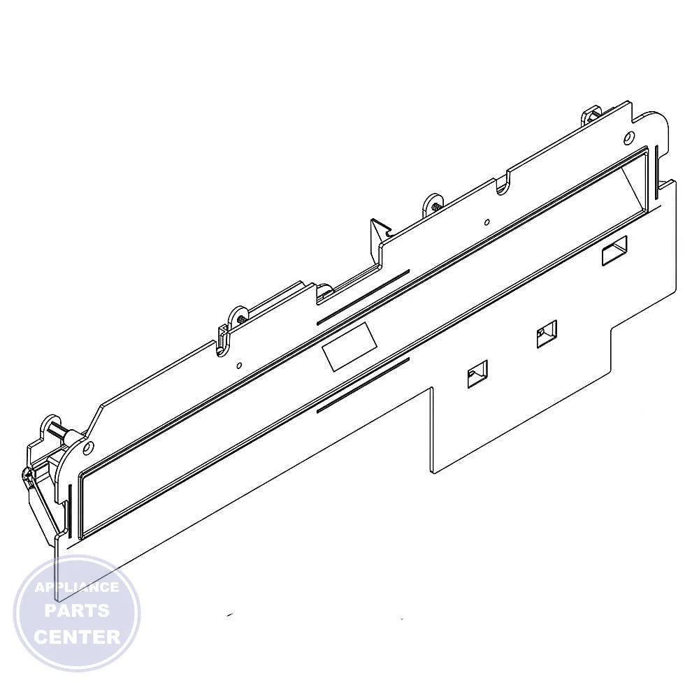 WHIRLPOOL DISHWASHER CONTROL PANEL W11459348 - Main view showing touchpad for WHIRLPOOL Dishwasher models