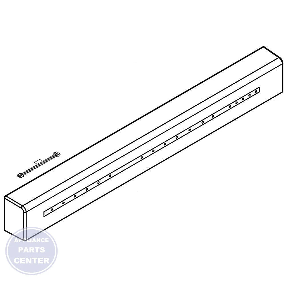Whirlpool Dishwasher Control Panel WPW10537335 - Main view showing enhanced settings for specific models