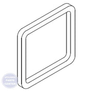 Whirlpool Dishwasher Gasket W10221906 - Main view showing tight seal for specific models