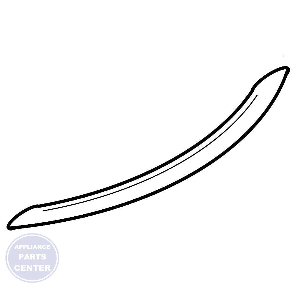 WHIRLPOOL DISHWASHER HANDLE W11133735 - Main view showing secure grip for Whirlpool Dishwashers