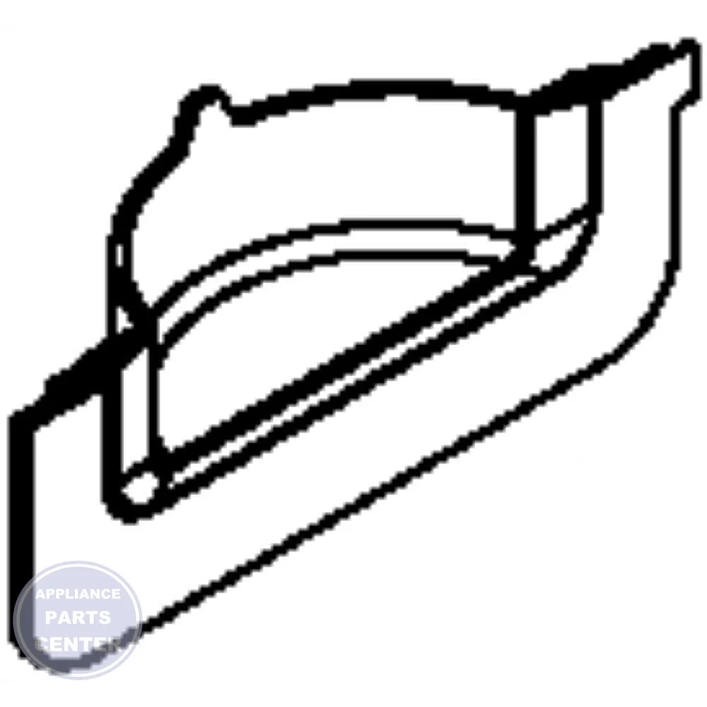 WHIRLPOOL DISHWASHER POCKET HANDLE W10537395 - Main view showing secure grip for WHIRLPOOL Dishwashers