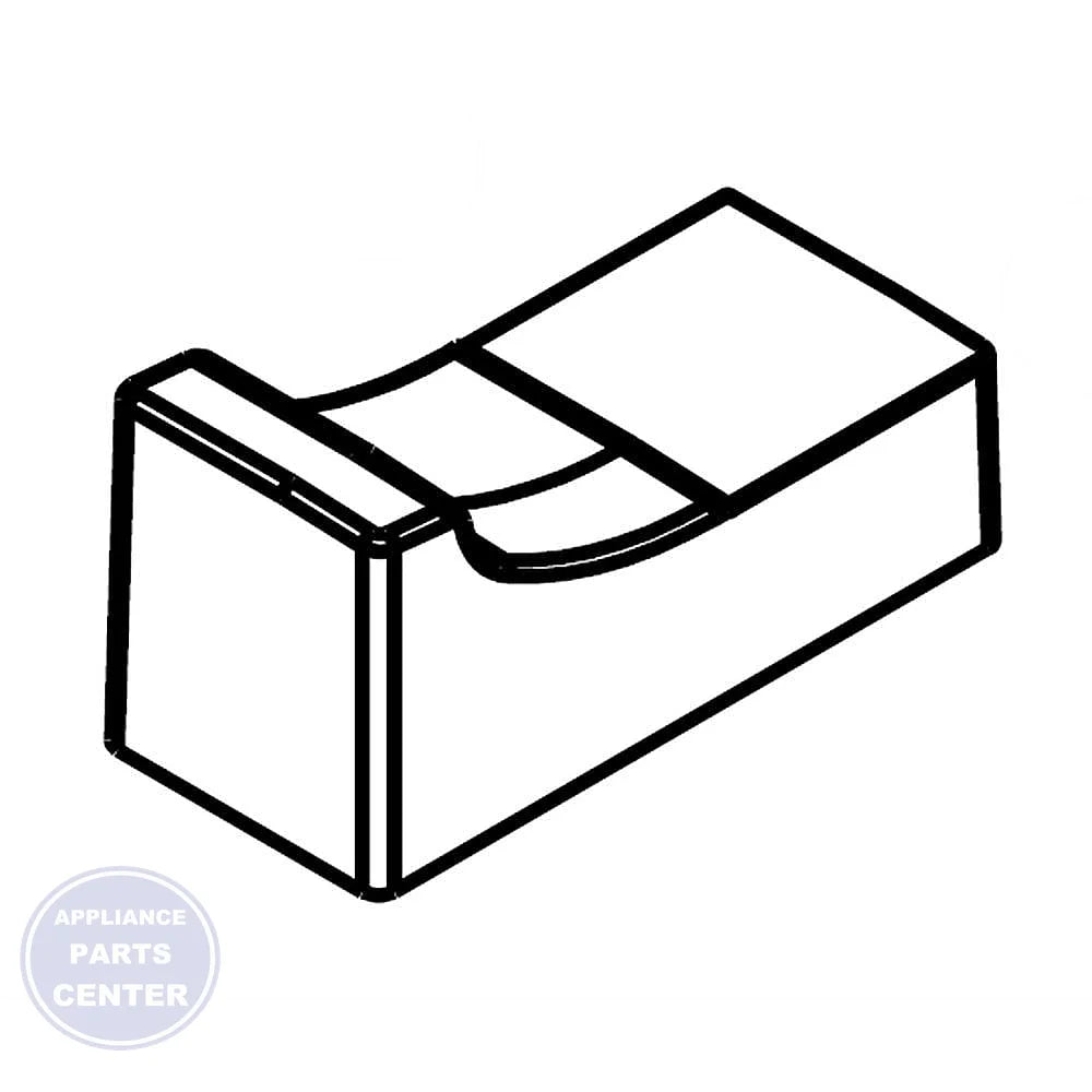 WHIRLPOOL DISHWASHER SPACER W10195630 - Main view showing water flow enhancement for WHIRLPOOL models