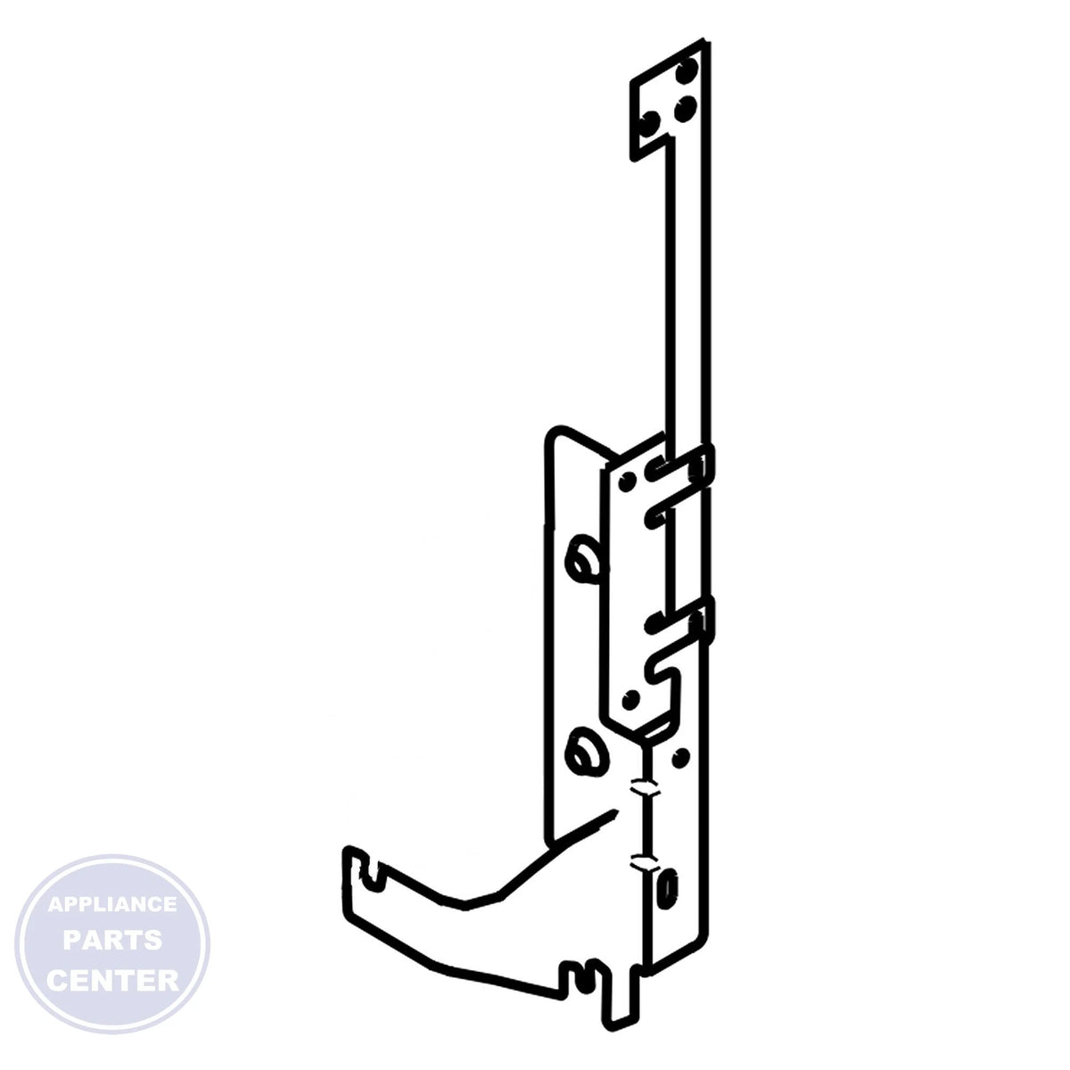 W11613573 WHIRLPOOL DOOR HINGE main view