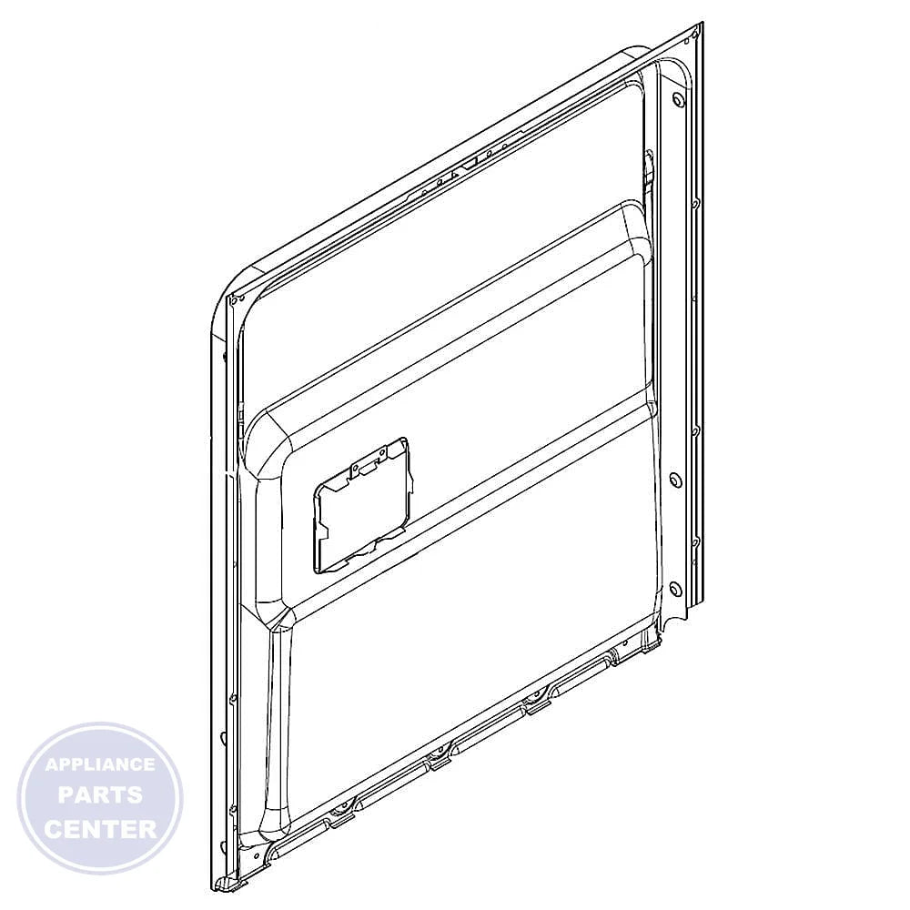 WHIRLPOOL DOOR INNER W10919271 - Main view showing secure fit for WHIRLPOOL models