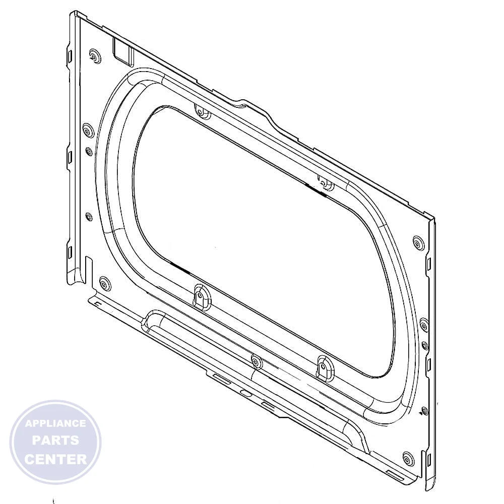 Whirlpool WHIRLPOOL DOOR W11176947 - Main view showing durable design for multiple Whirlpool dryer models