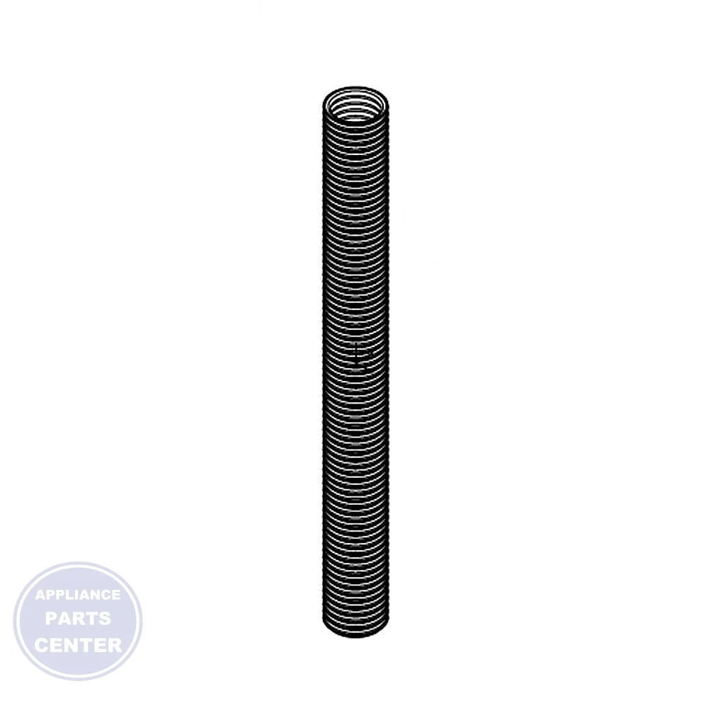 WHIRLPOOL DRAIN TUBE W11029075 - Main view showing water flow direction for various Whirlpool refrigerator models