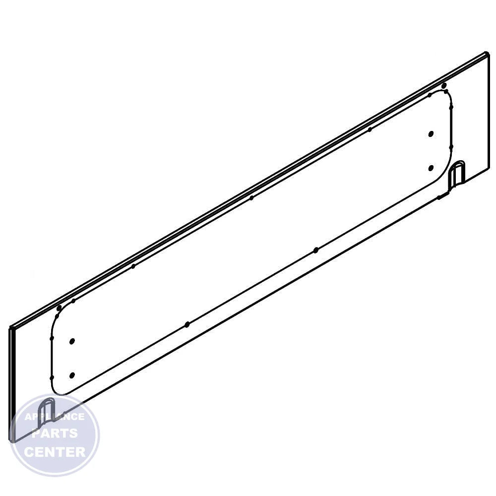 WHIRLPOOL DRAWER PANEL W10541947 - Main view showing ample storage for WPL Range/Stove/Oven models