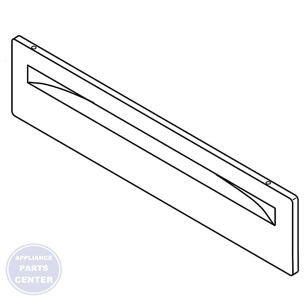 Whirlpool Drawer Panel WPW10330070 - Main view showing durable support for Whirlpool models