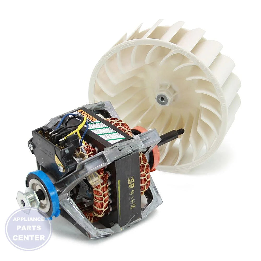 Whirlpool Drive Motor Assembly W10197708 - Main view showing heavy load support for Whirlpool models