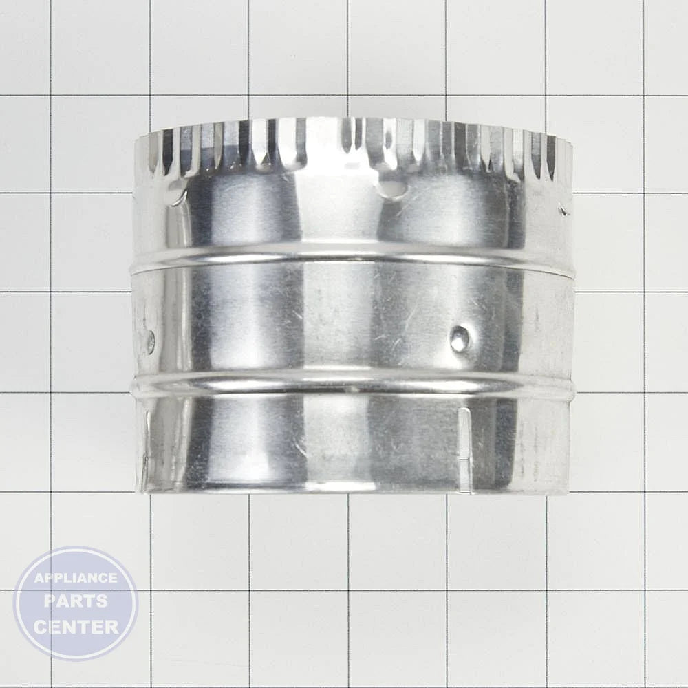 WHIRLPOOL DRYER 4" DIAMETER DURAVENT INSTALLATION KIT - Detailed view of ventilator setup