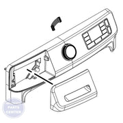 Whirlpool WHIRLPOOL ELECTRONIC CONTROL BOARD ASSEMBLY W11325569 - Main view showing precise control features for Whirlpool XYZ and ABC models