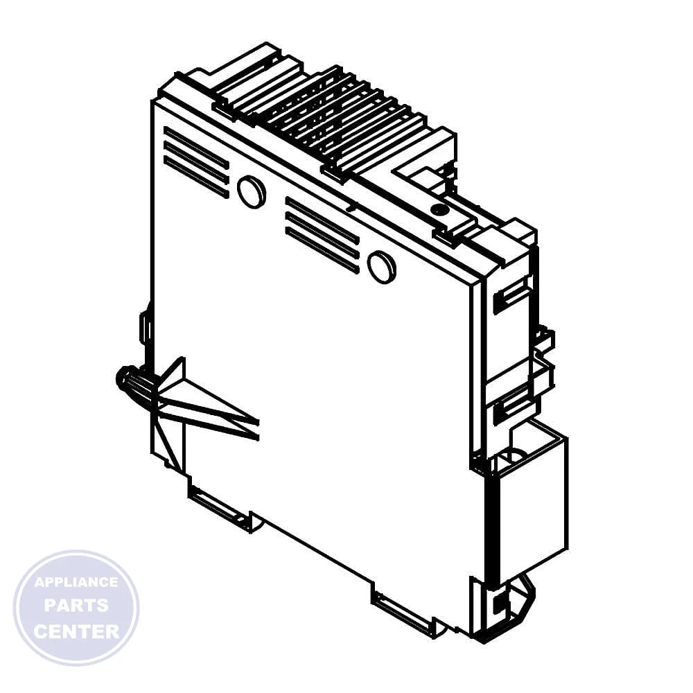 Whirlpool Electronic Control Board Assembly W11352122 - Main view showing control panel for specific models