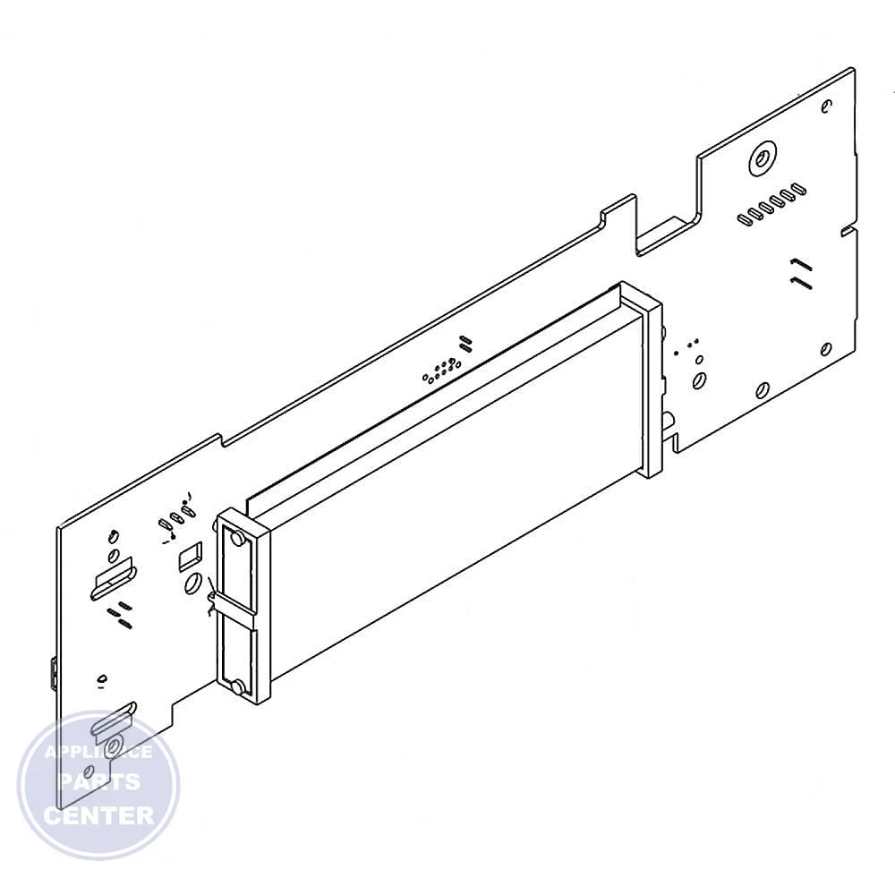 Whirlpool Electronic Control Board W11113731 - Main view showing control panel for specific models