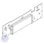 Whirlpool Electronic Control Board W11113731 - Main view showing control panel for specific models
