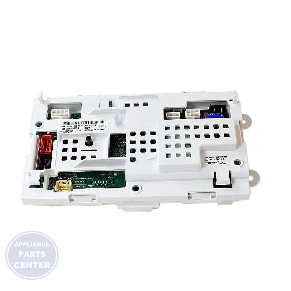 WHIRLPOOL ELECTRONIC CONTROL BOARD W11116516 - Main view showing digital display for Whirlpool models