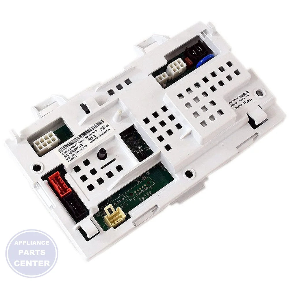 WHIRLPOOL ELECTRONIC CONTROL BOARD W11124712 - Main view showing precise control for Whirlpool models