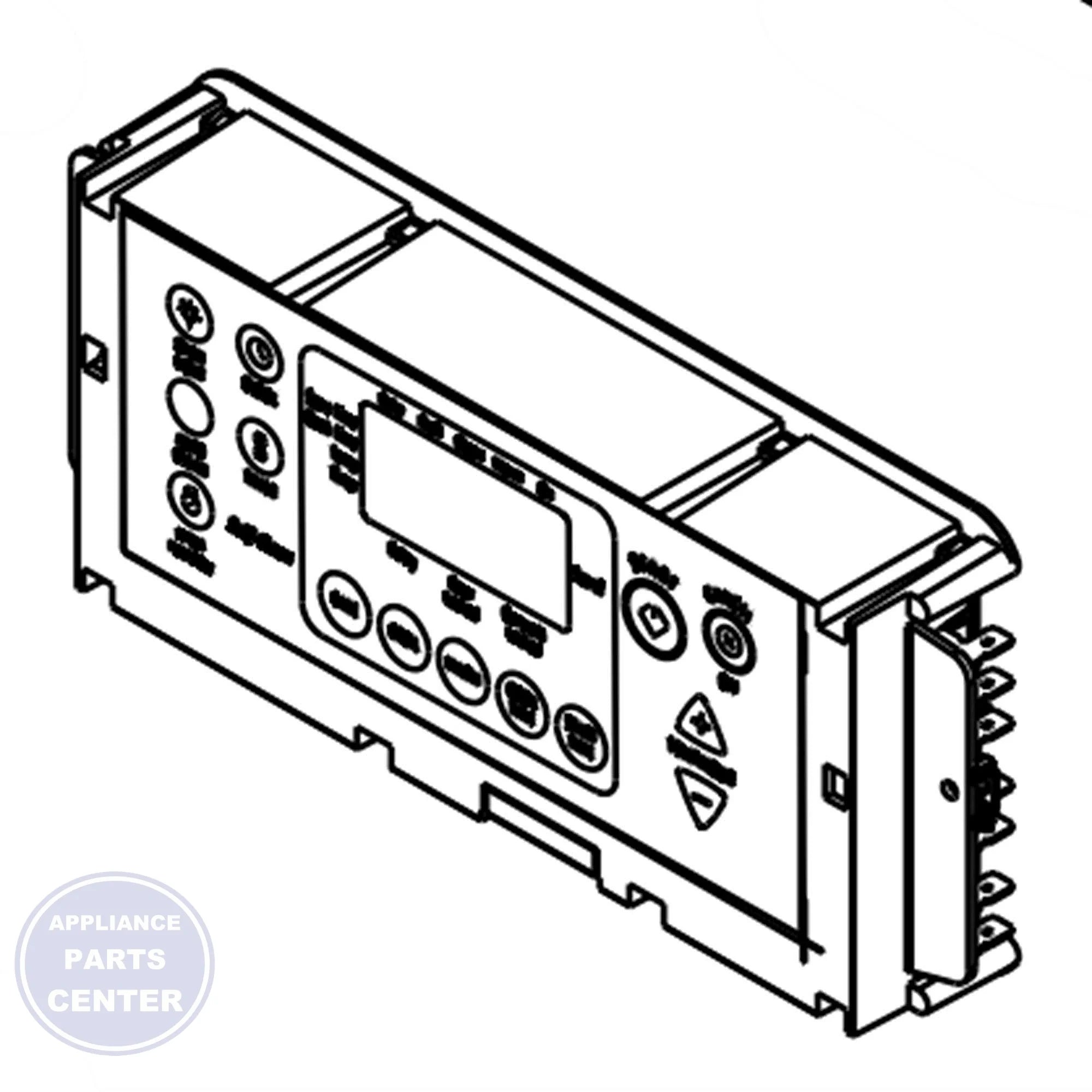 Whirlpool WHIRLPOOL ELECTRONIC CONTROL BOARD W11548762 - Main view showing precise temperature control for Whirlpool models