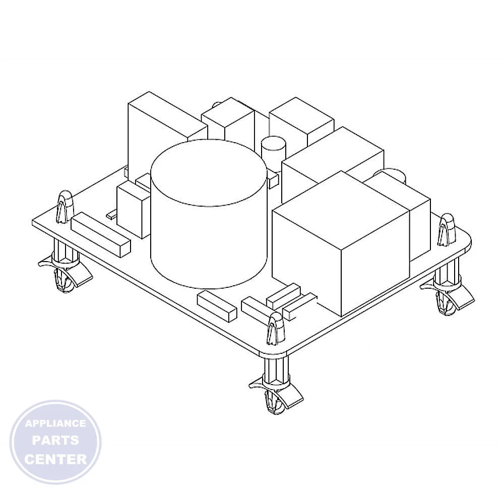 Whirlpool Electronic Control Board WPW10260060 - Main view showing precise control for Whirlpool models