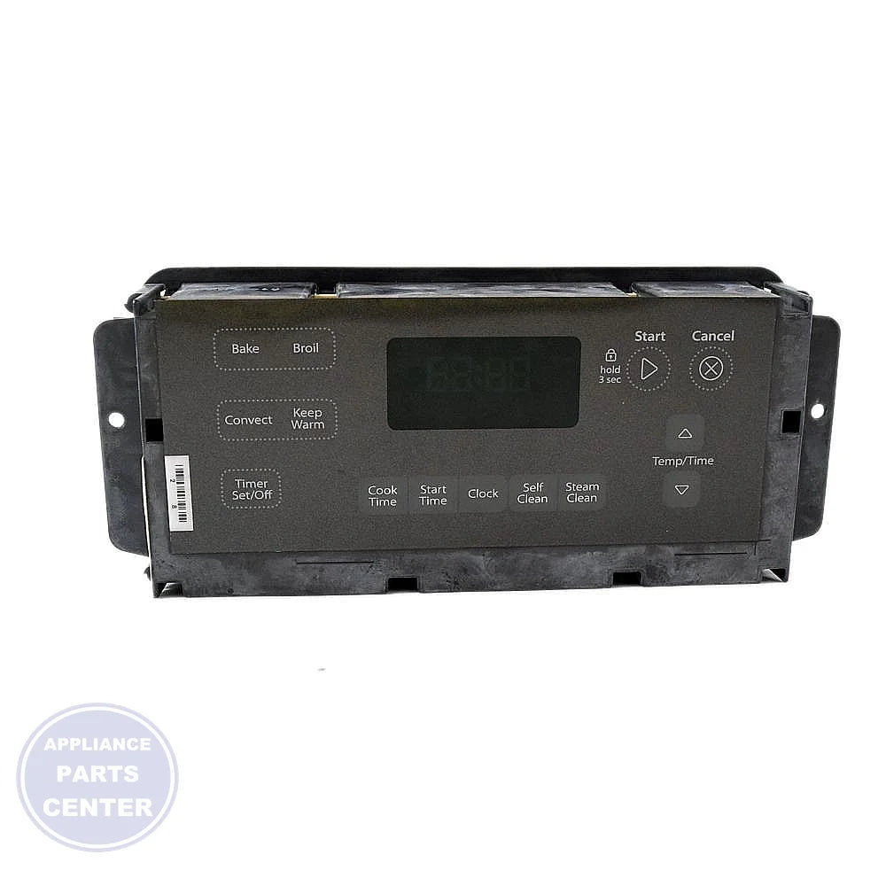 WHIRLPOOL ELECTRONIC CONTROL BOARD WPW10502613 - Main view showing Circuit Board & Timer for WPL Range/Stove/Oven models