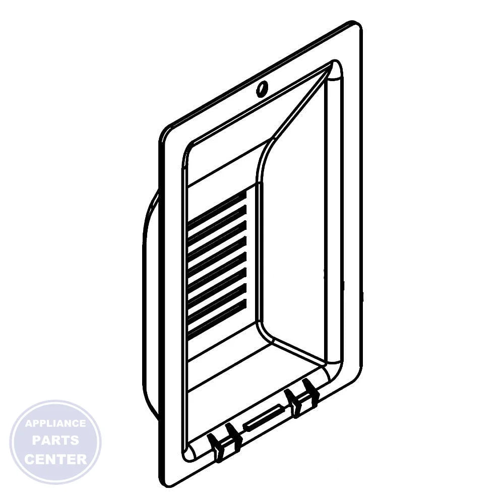 Whirlpool WHIRLPOOL FREEZER PANEL W10574468 - Main view showing insulation for Whirlpool WRS315SDHM
