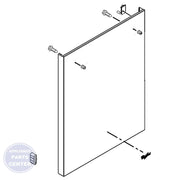 WHIRLPOOL FRONT PANEL ASSEMBLY W11174872 - Main view showing sleek design for Whirlpool models