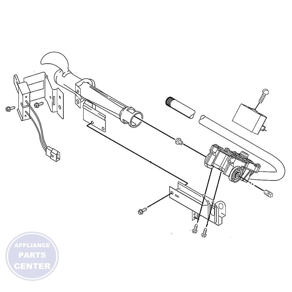 WHIRLPOOL GAS BURNER W11309727 - Main view showing efficient heating for specific models