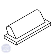 WHIRLPOOL HANDLE W11209427 - Main view showing durable construction for WHIRLPOOL Model A