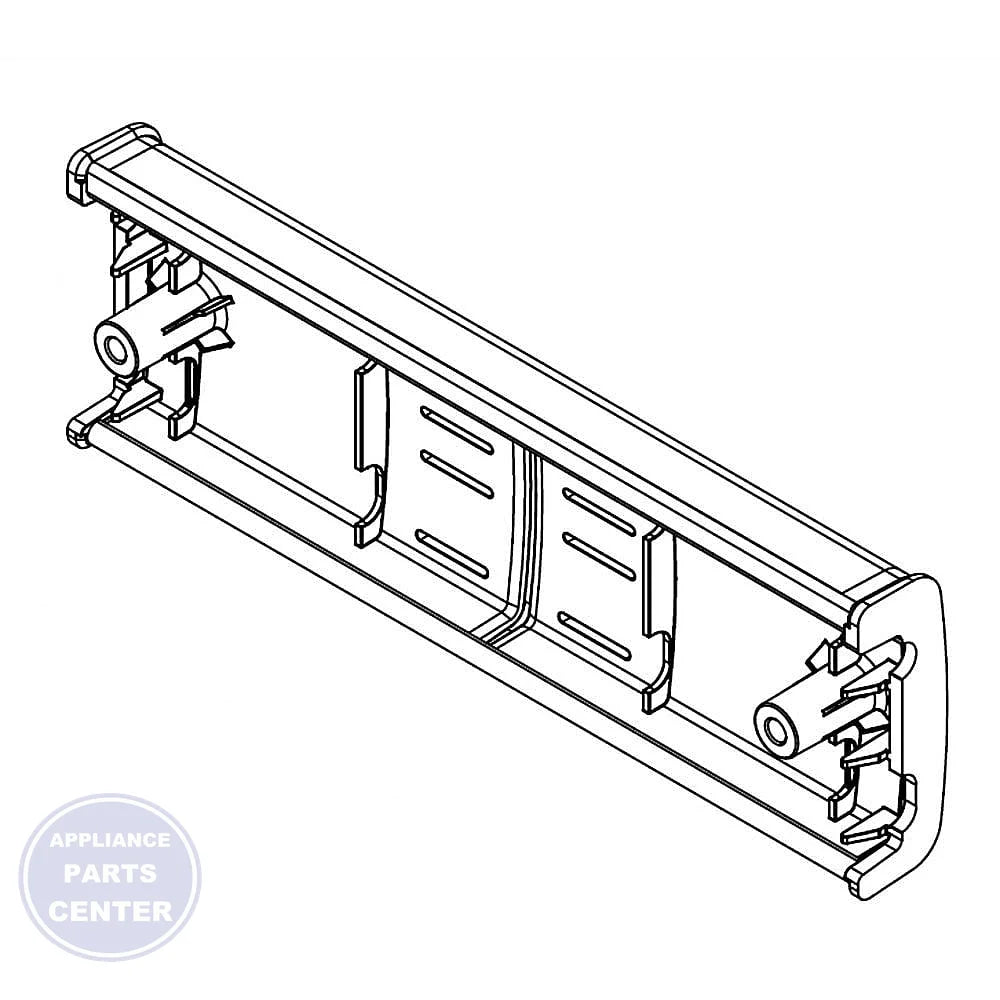 Whirlpool WHIRLPOOL HANDLE W11268681 - Main view showing ergonomic grip for Whirlpool ABC1234 models