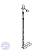 WHIRLPOOL HEATER ASSEMBLY W11650659 - Main view showing efficient heating for WPL Refrigerators