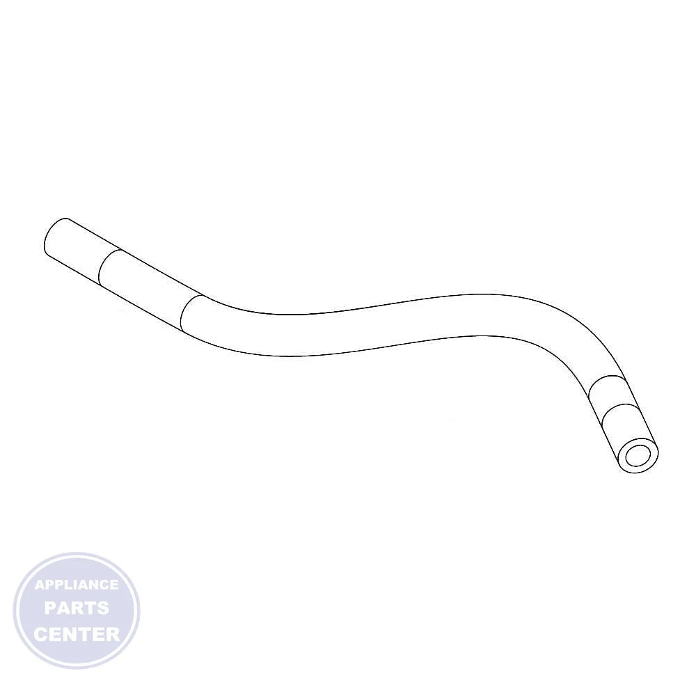 WHIRLPOOL HOSE W11316599 - Main view showing efficient water flow for WPL washing machines