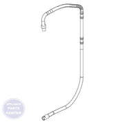 Whirlpool HOSE W11316605 - Main view showing flexible hose for WPL Washing Machine