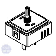WHIRLPOOL INFINITE SWITCH WPW10326246 - Main view showing precise temperature control for various Whirlpool models
