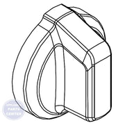 WHIRLPOOL KNOB W10377036 - Main view showing precise control for Whirlpool models