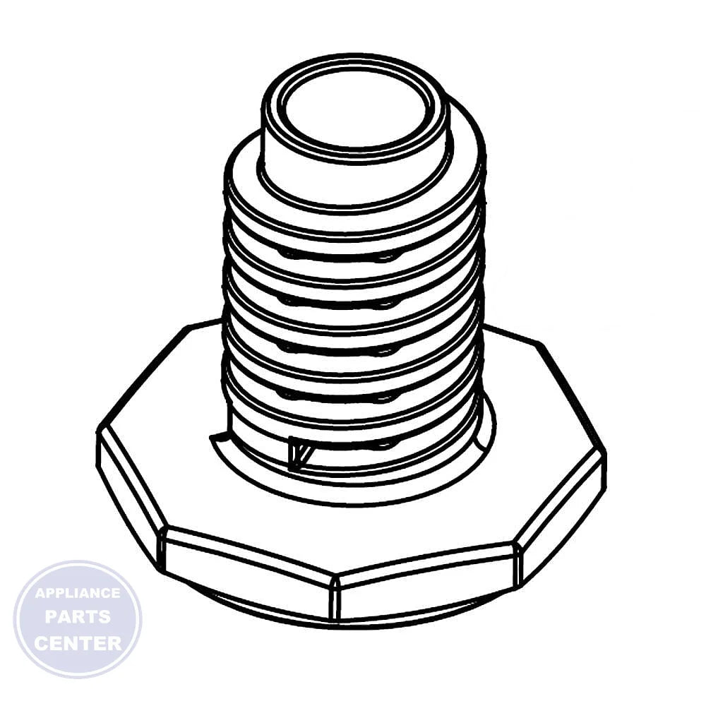 Whirlpool LEVELING FEET W11204543 - Main view showing stability for Whirlpool models